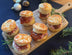 Mini Beech Wood cheese and ham hock scones